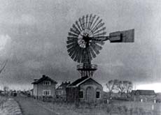 De Noordscharwouder poldermolen, een Amerikaanse windmolen uit de jaren twintig.