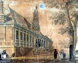 De VOC, gesticht in 1602, was een machtige en rijke organisatie, die het monopolie bezat op de handel met Indi&euml;.