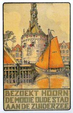 Toeristen werden ook vroeger opgeroepen Hoorn te bezoeken.