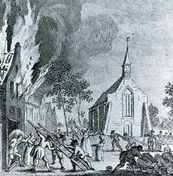 Zoals vaker gebeurde, waren ook in de hervormde kerk van Broek op Langedijk een paar banken gereserveerd voor het gemeentebestuur.