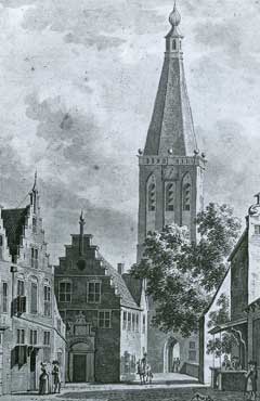 De middeleeuwse Westerkerk van Medemblik was aanvankelijk gewijd aan St. Bonifacius.
