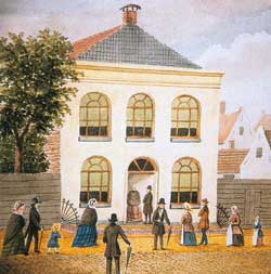 De Doopsgezinde Kerk aan de Tuinstraat te Medemblik was van oorsprong een schuilkerk.