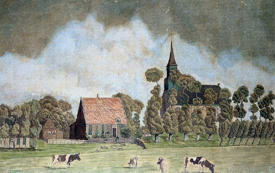 Kerktorens bepalen vaak het dorpsgezicht.