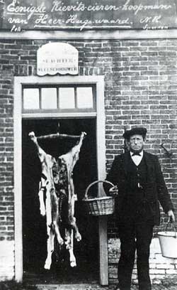 Herman ter Hoeve was in de jaren twintig slachter en vleeshouwer in Heerhugowaard.