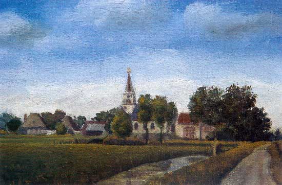 Al eeuwenlang wordt het beeld van Benningbroek gedomineerd door de Nederlandse Hervormde Kerk.