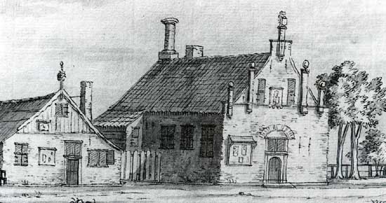 In 1808 kreeg Oudkarspel een nieuw raadhuis, nadat het oude in 1799 bij de invasie van Engelsen en Russen zwaar beschadigd was.