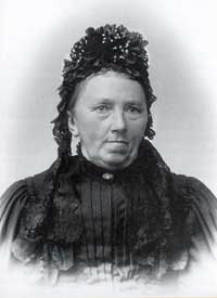 Hermina Cats Wor-Van der Voort, in 1850 de stichtster van dit instituut.