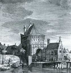 Als eerste stad in West-Friesland kreeg Hoorn een stadswal.