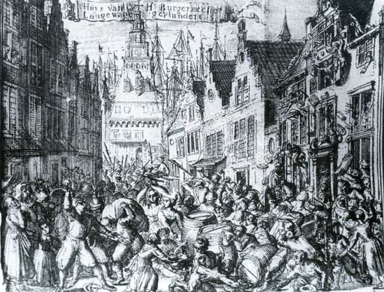 In 1672, het rampjaar, was &lsquo;de regering radeloos, het volk redeloos, het land reddeloos&rsquo;.