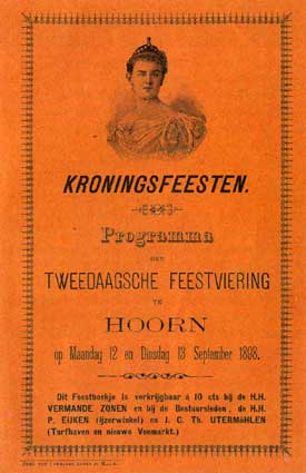 Twee dagen was er kroningsfeest in Hoorn.