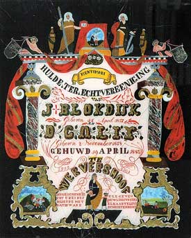 Op 19 april 1883 trouwden Jan Blokdijk uit Harenkarspel en Dieuwertje Galis uit Zwaag.