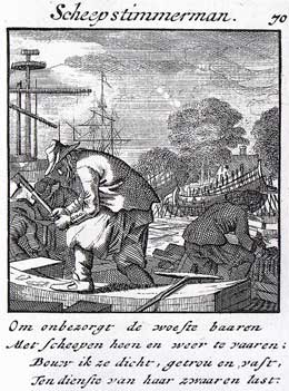 De bloei van de scheepvaart in West-Friesland leidde ook tot extra bedrijvigheid aan de wal.