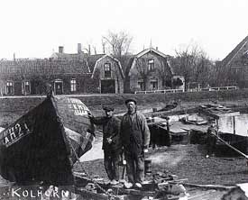 De Kolhorn 21 van schipper Jan Geel was een Staverse Jol.