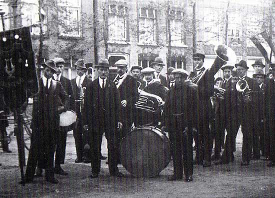Ook de fanfare uit Medemblik heette Crescendo.