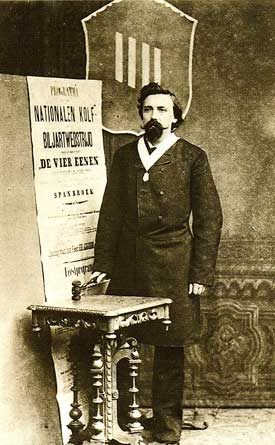 De bekende Spanbroeker huisarts Gerard Cornelis van Balen Blanken (1852-1939).