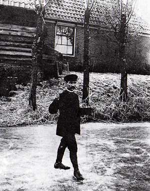 Dirk Doodeman uit Nibbixwoud was rond 1900 een van de bekendste kunstrijders uit de regio.