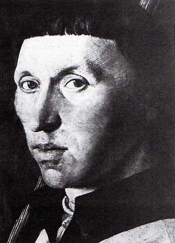 Zelfportret van Jan van Scorel (1495-1562).