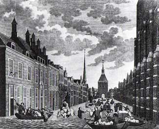 In 1825 bezweken de Zuiderzeedijken ten zuiden van West-Friesland op verschillende plaatsen.