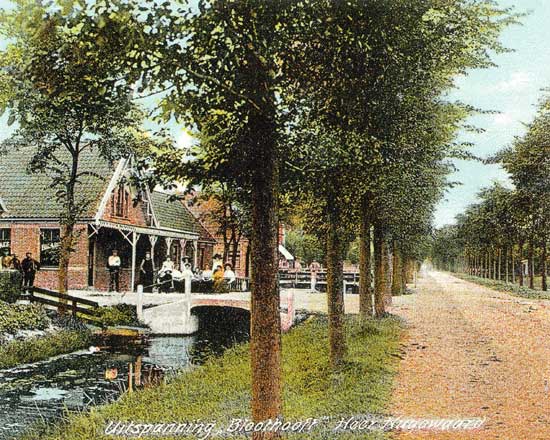 Foto van de uitspanning &lsquo;Bloothoofd&rsquo; te Heerhugowaard.