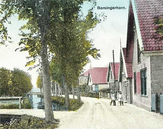 Foto van de Heerenweg te Barsingerhorn.