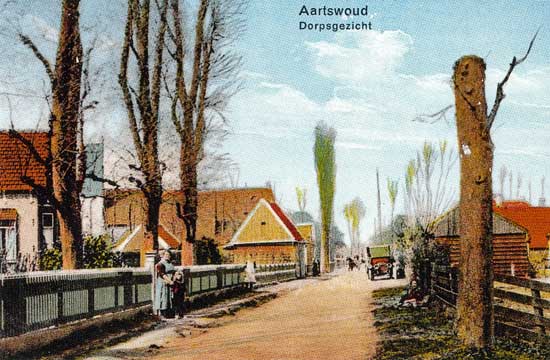 De Schoolstraat van Aartswoud.