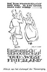 De sluitzegel van het genootschap anno 1934.