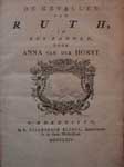 Horst, Anna van der (1735-1785)