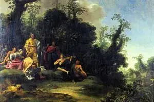De in Hoorn werkzame schilder Jan Linsen (ca. 1603-1635) vertrok, zoals zoveel Nederlandse kunstenaars naar Rome.
