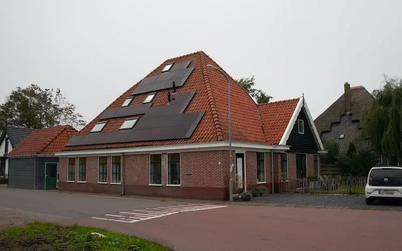 Het pand waar voorheen het caf&eacute; gevestigd was, is nu woonhuis.