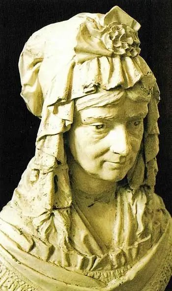 Buste van Betje Wolff (1738-1804).