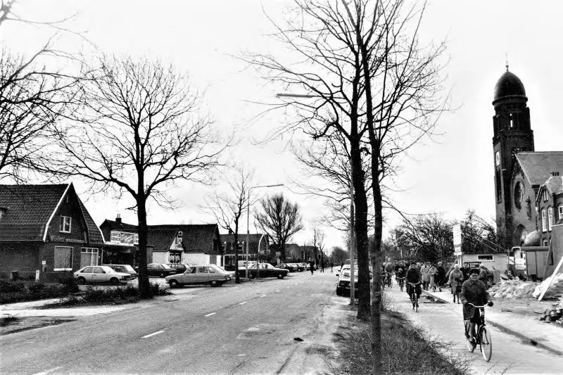 Heerhugowaard Noord Cafe Bleeker in 1982