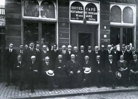 Dirk Pijper bezocht de oprichtingsvergadering van het Historisch Genootschap Oud West-Friesland.