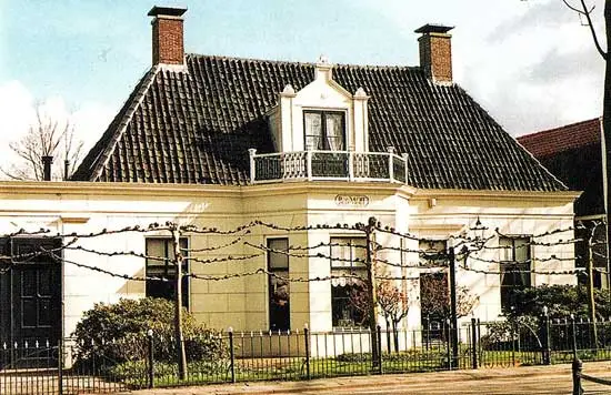 De pastorie van Middenbeemster, waar Betje Wolff twintig jaar heeft gewoond.