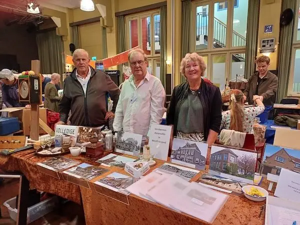 V.l.n.r. Peter Borst, Jan Mantel en Ina Broekhuizen