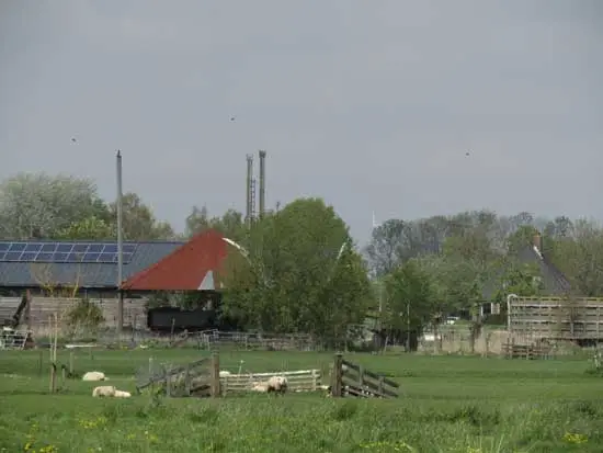 Foto genomen vanaf de Westerboekelweg.
