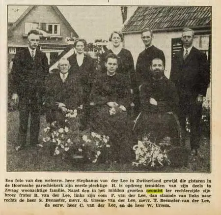 Foto uit krant.