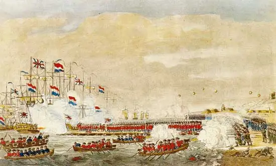 Op 27 augustus 1799 landde de Engelse vloot bij Groote Keeten tussen Callantsoog en Den Helder.