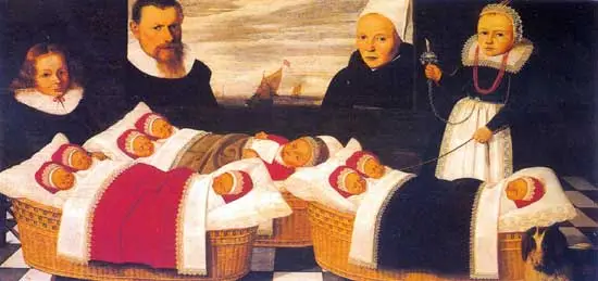 Jan Gerritsz Pan en Wybrich Tades Strijckebolle kregen tussen 1630 en 1649 elf kinderen.
