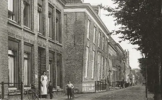 Het Waterschapshuis aan de Westerhaven omstreeks 1910.