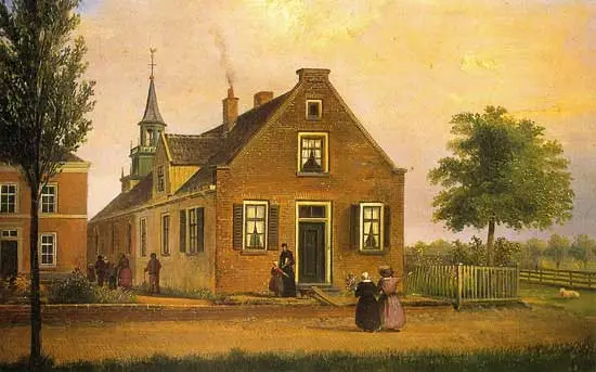 De roomskatholieke kerk van Wognum was in 1836 de oorzaak van een conflict tussen burgemeester J. Commandeur en pastoor J. van Dijk.