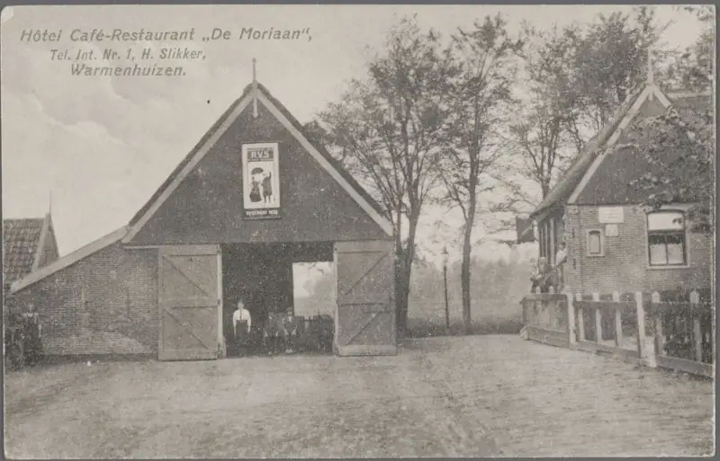 Warmenhuizen foto 3 Oude prentbriefkaart