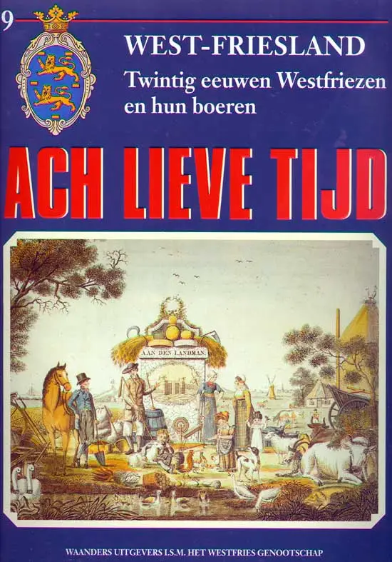 De schilder, schrijver en cipier uit Schagen Cornelis Bok (1777-1836) schilderde deze ode &lsquo;Aan den Landman&rsquo;.