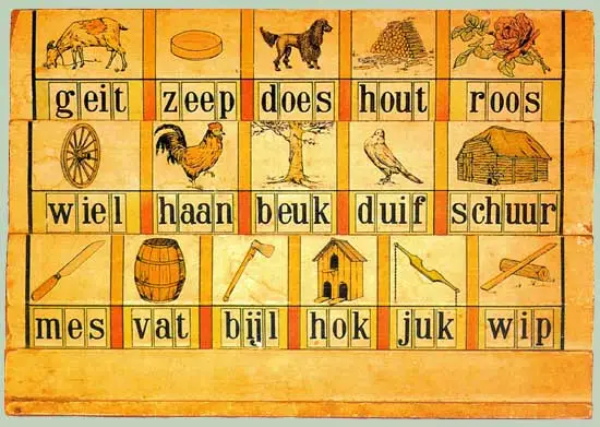 Het bekende Aap Noot Mies kent een aantal varianten.