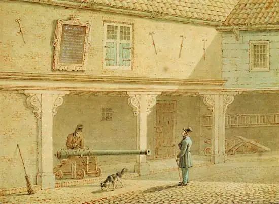 Het Prinsenhof aan de Westerstraat in Enkhuizen was de vergaderplaats van de admiraliteit van het Noorderkwartier.