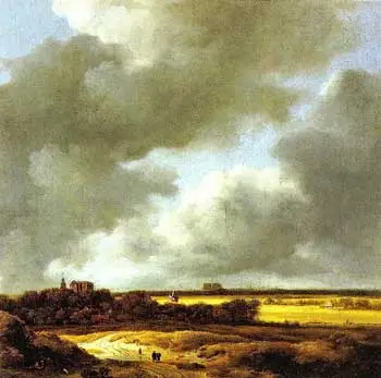 Jacob van Ruysdael (1628-1682) schilderde omstreeks 1670 dit gezicht op Alkmaar.
