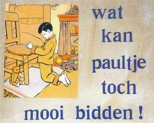 Een van de leermiddelen in het onderwijs voor de Tweede Wereldoorlog was de schoolplaat.