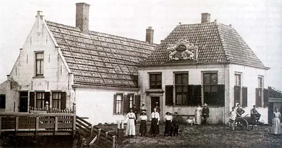 &lsquo;De Tent&rsquo; bij Andijk, omstreeks 1910. Dit was de priv&eacute;herberg van Drechterland.