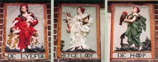 Het godvruchtige karakter van boerenfamilies komt niet alleen tot uiting in de zondagse gang naar de kerk.