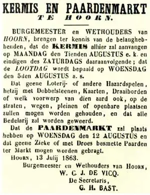 De kermis trok ook gelukzoekers, die de mensenmenigte probeerden te verleiden tot kansspelen, maar loterijen en dobbelen waren verboden.