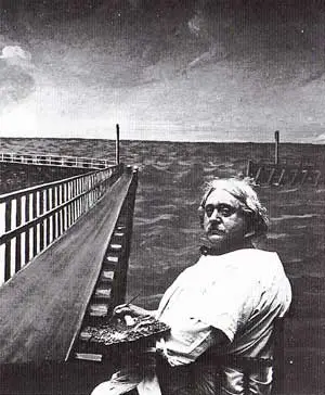 Zelfportret van Chris Manshande, (1876-1945).